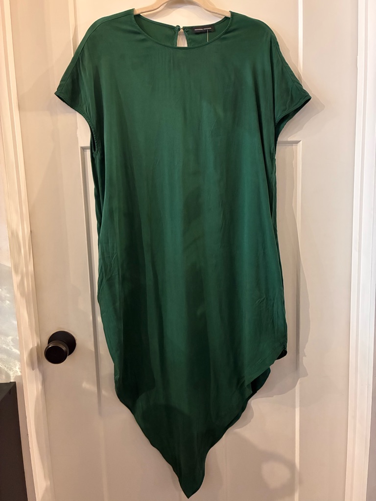 Universal Standard Emerald Green Tunic